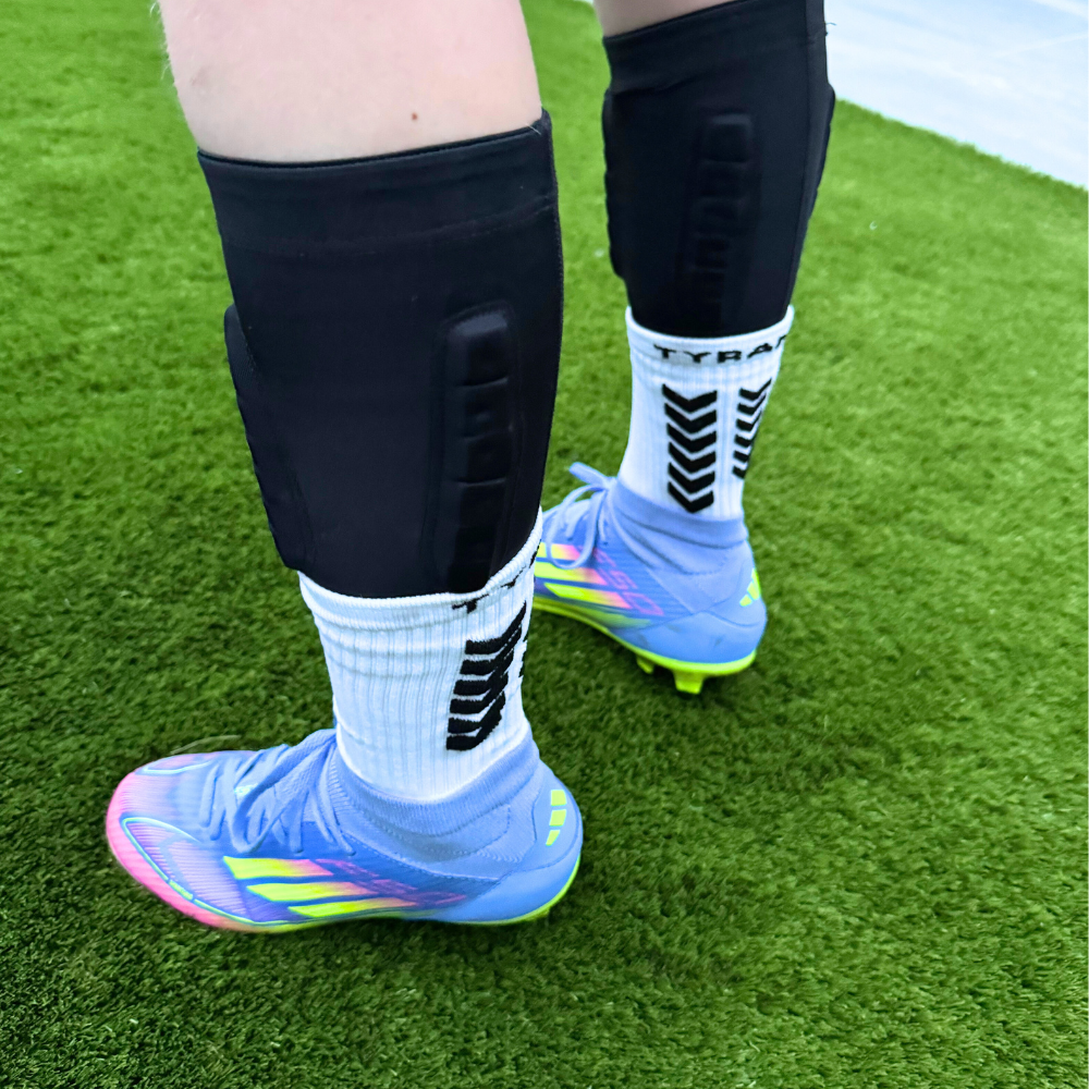Shin Pad Sleeves with Rear Protection - tyranno-sports