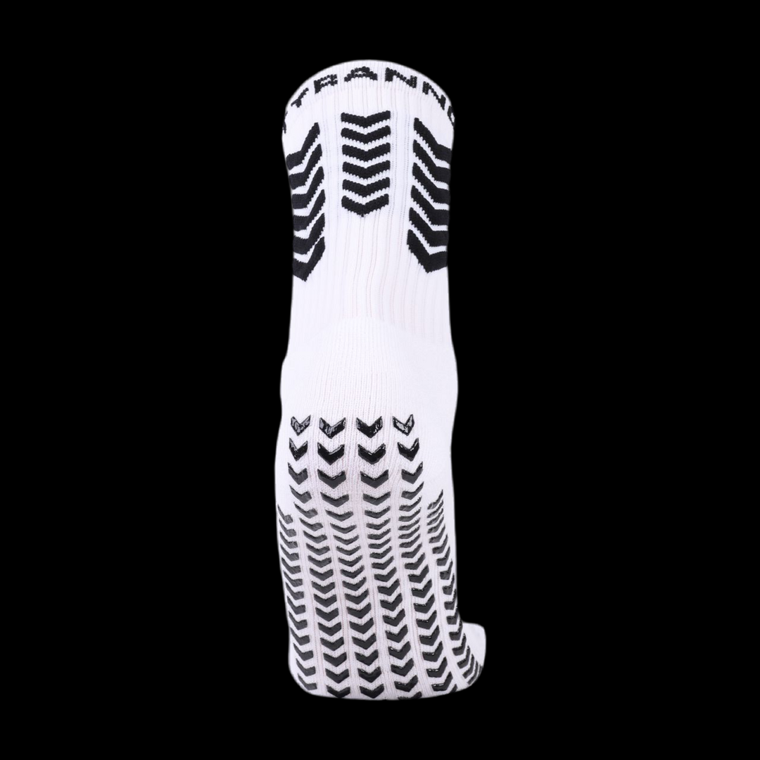 Kids GRIP SOCKS PRO MidCalf Length - White (12-3)