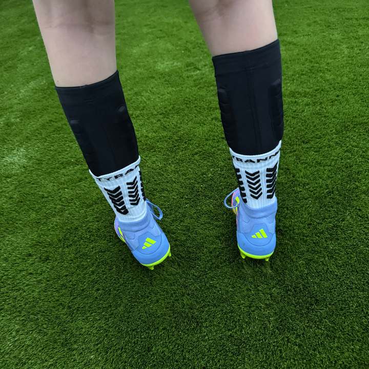 Shin Pad Sleeves with Rear Protection - tyranno-sports
