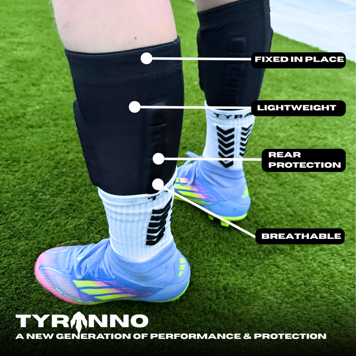 Shin Pad Sleeves with Rear Protection - tyranno-sports