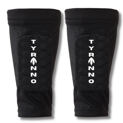 Shin Pad Sleeves with Rear Protection - tyranno-sports